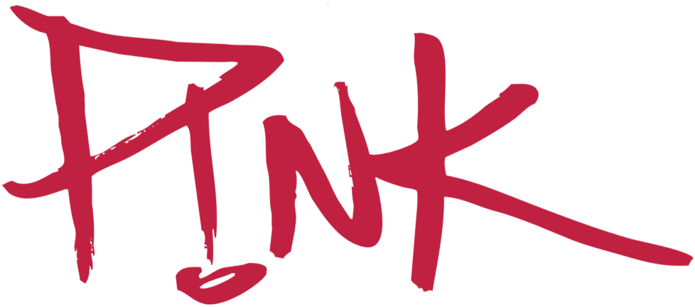 Cropped Pink Merch Logo 
